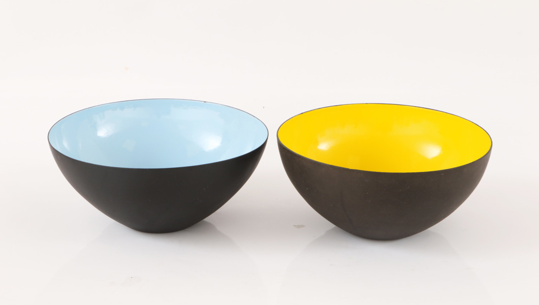 Skålar 2st, "Krenit", Herbert Krenchel