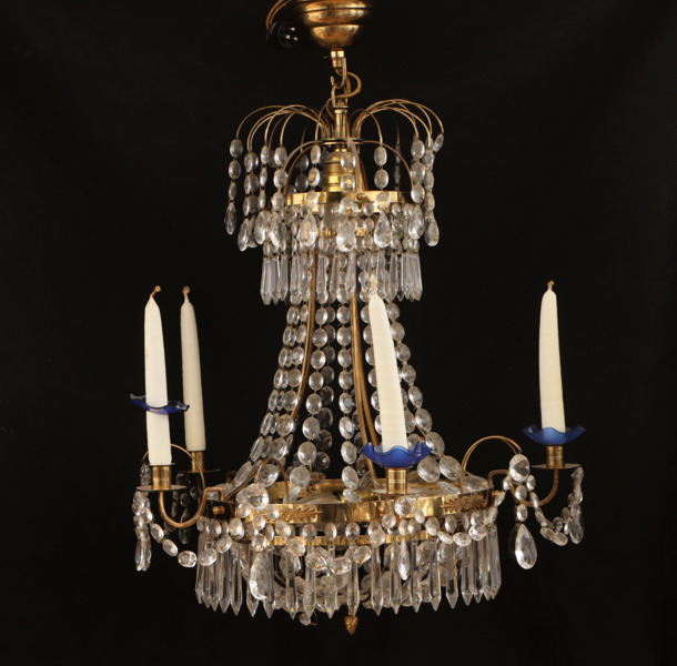 Ljuskrona, gustaviansk stil, 1900-tal