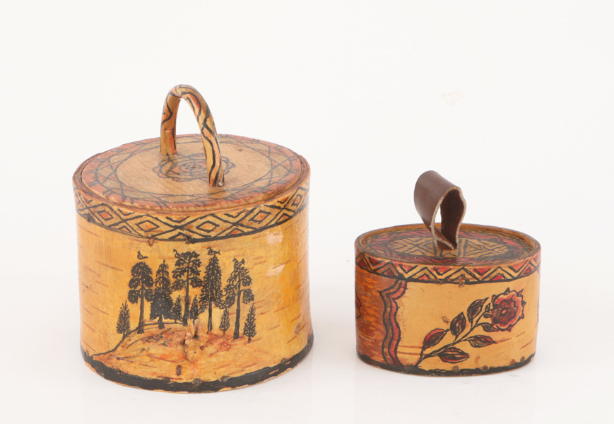 Näverburkar 2st, Hjort Anders Olsson