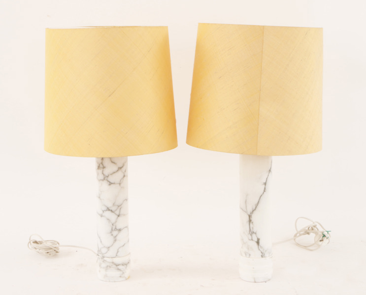 Bordslampor ett par, Bergboms, 1900-talets andra hälft