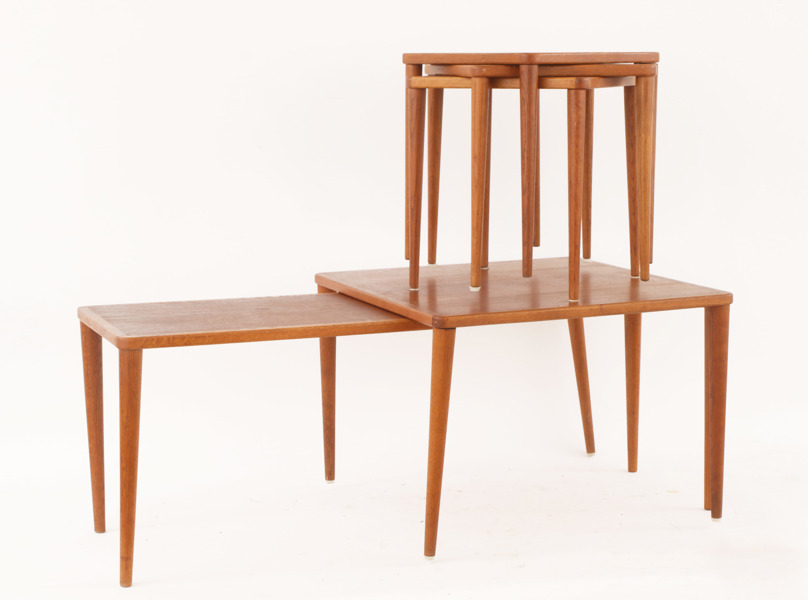 Satsbord 5 delar, 1950/60-tal