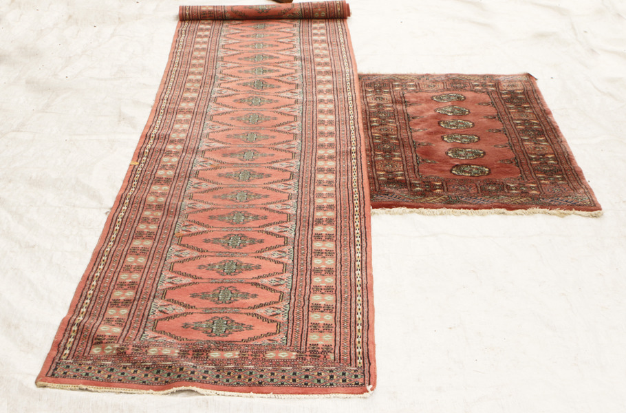 Handknutna mattor 2st, orientalisk