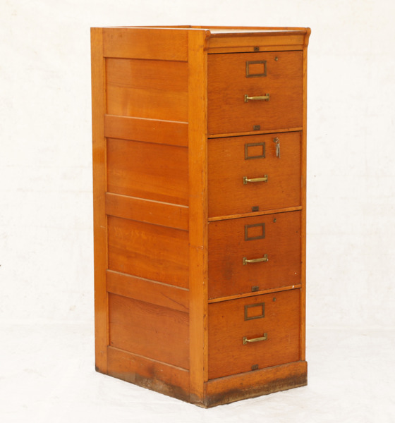 Arkivskåp, 1900-talets första hälft