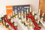 Elljusstakar 10st, bl.a. Philips