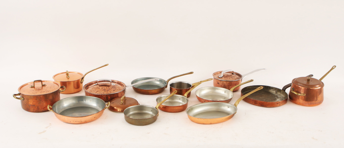 Stek- och kokkärl 13 delar, bl.a. Krögarhuset, Polaris