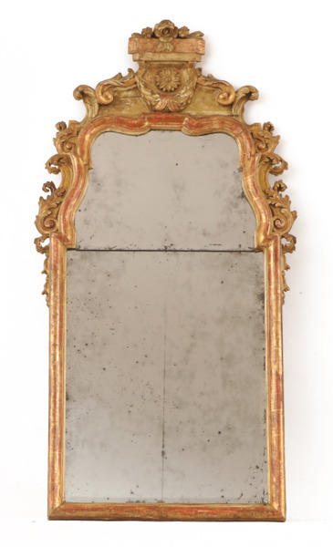 Spegel, senbarock, 1700-talets första hälft