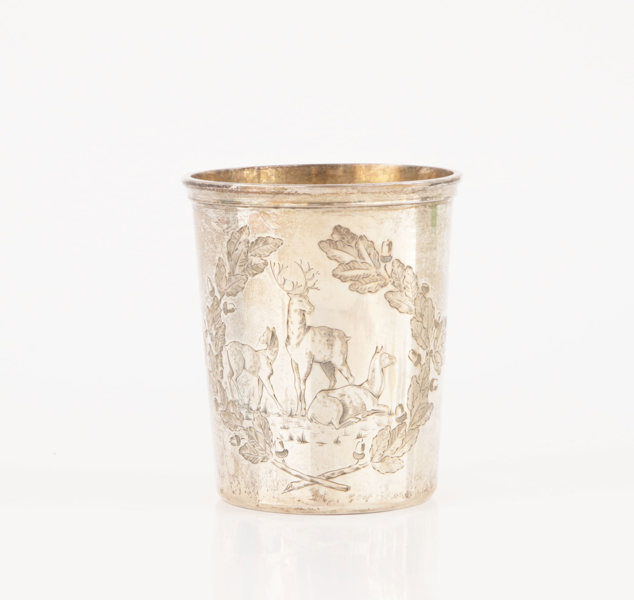 Bägare i silver, 1861