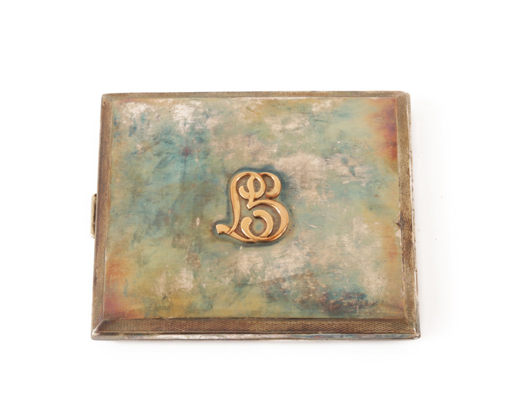 Cigarettetui i silver, GAB, Stockholm, 1947
