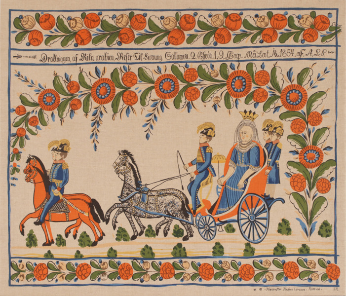 Textilt handtryck, Jobs, Leksand