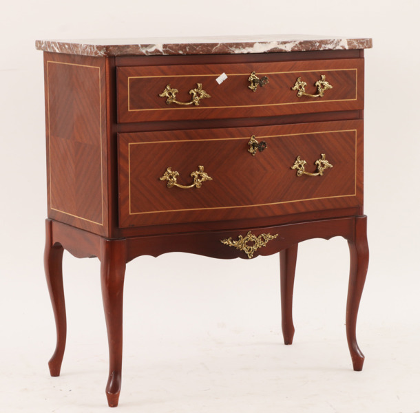 Byrå, rokokostil, 1900-talets andra hälft