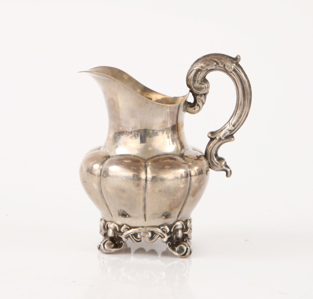 Gräddkanna i silver, 1861