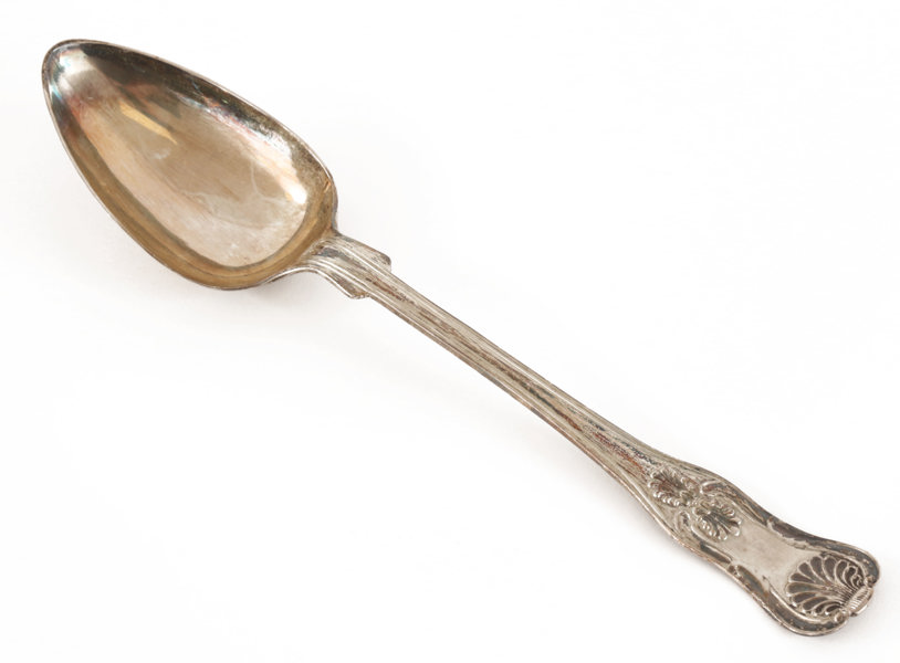 Ragusked i silver, "Engelsk Snäcka", 1800-tal