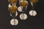  Kalkar 6st, sterlingsilver, C.G.Hallberg, 1961