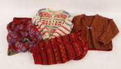 Stickade tröjor 4st