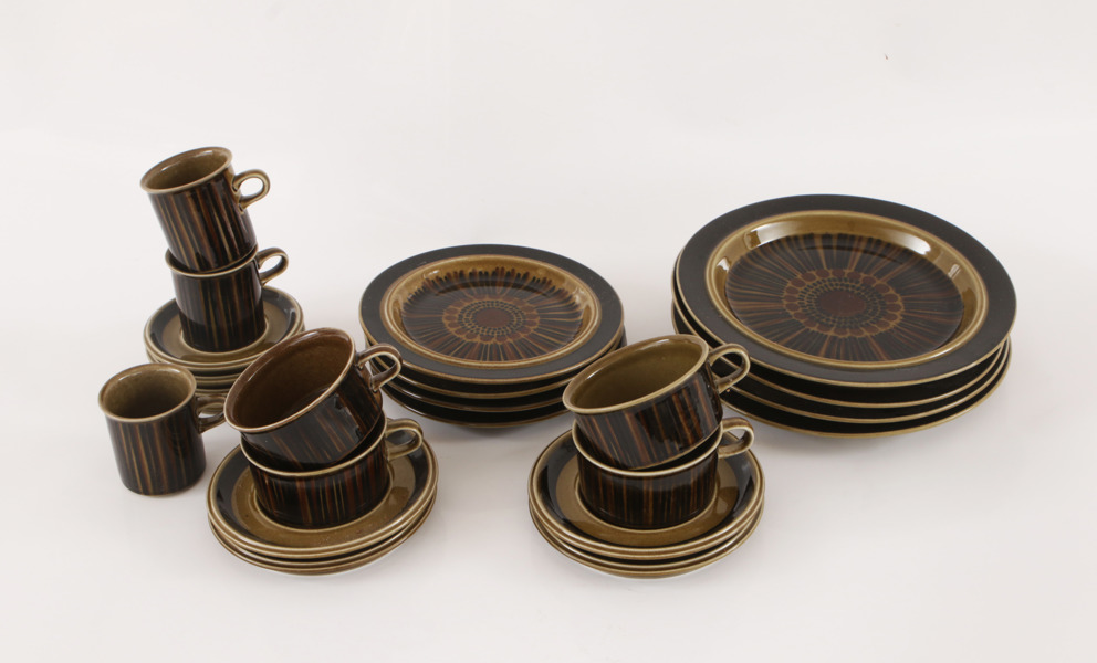 Kaffe- och teservisdelar, "Kosmos", Arabia