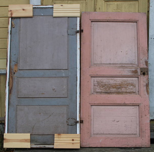 Dörrar 2st, 1800-tal