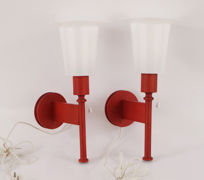 Vägglampor ett par, Luxus, 1900-talets andra hälft