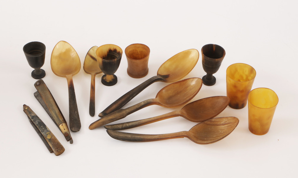 Hornarbeten 14 delar, 1800-tal