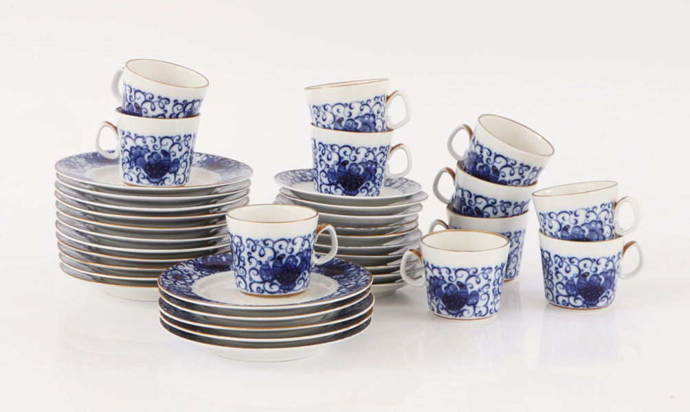 Kaffeservis, Lomonosov, Ryssland