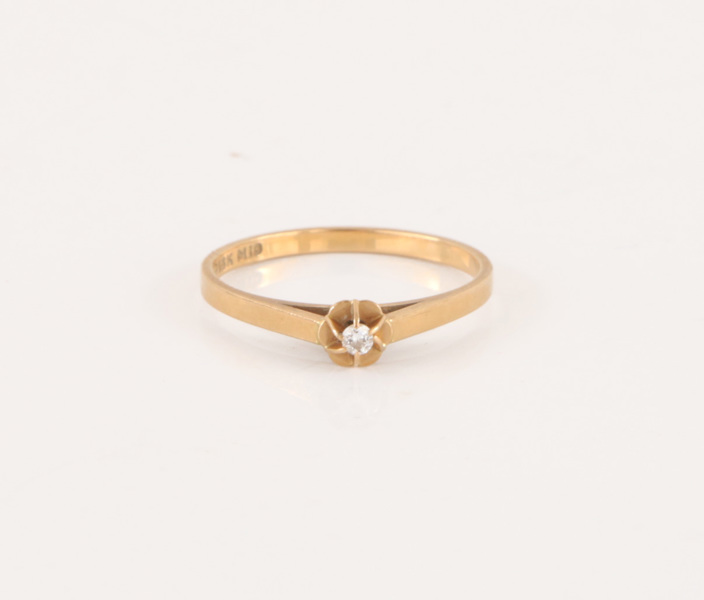 Enstensring i 18k