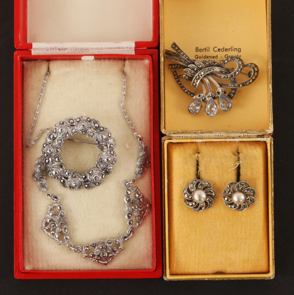 Silversmycken 5 delar