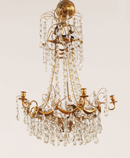 Ljuskrona, empirestil, 1900-tal