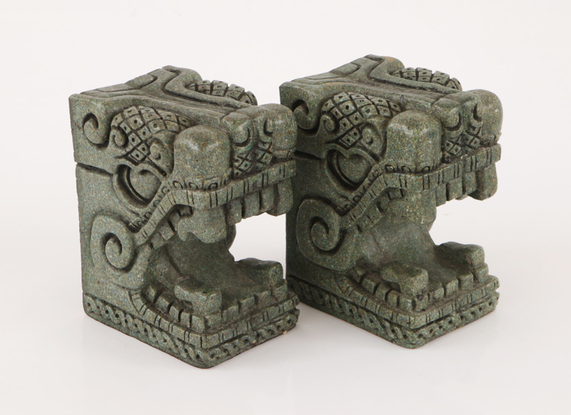 Bokstöd ett par, 1900-talets senare del