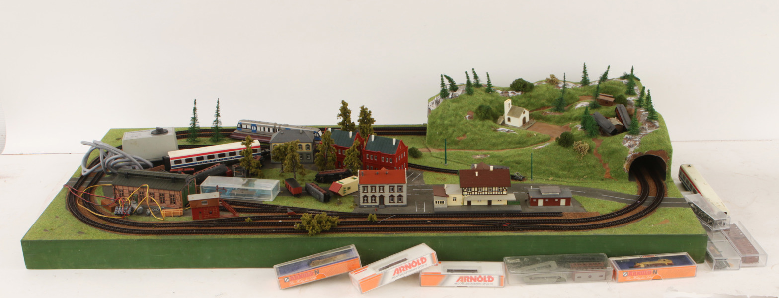 Tåganläggning, mestadels Arnold