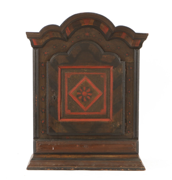 Väggskåp, allmoge, daterat 1787