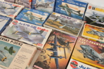 Byggsatser 15st, mestadels Revell, Airfix