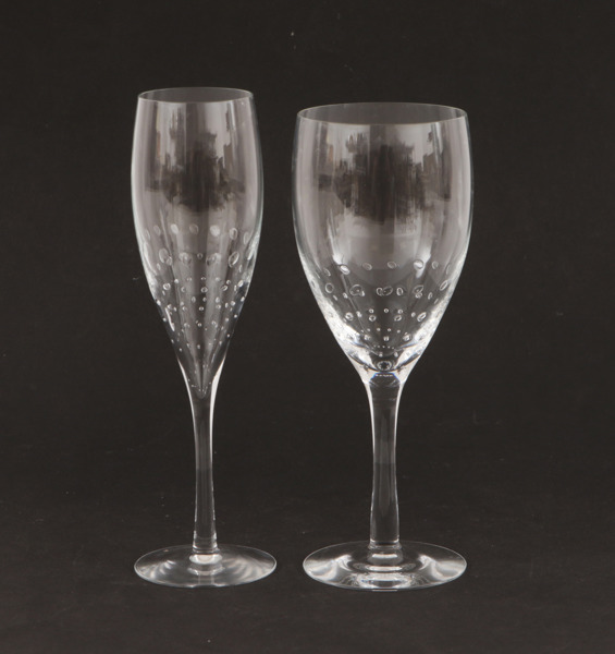 Glasservisdelar, "Felicia", Anna Ehrner för Kosta