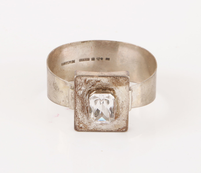 Armring i silver, Gussi, Malmö, 1964