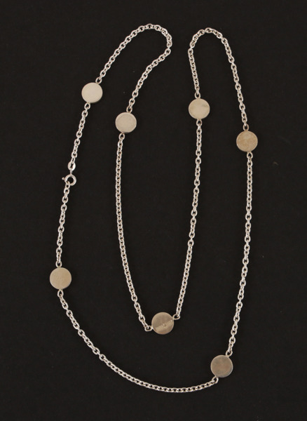 Halsband i sterlingsilver, "Dots", Efva Attling, Stockholm
