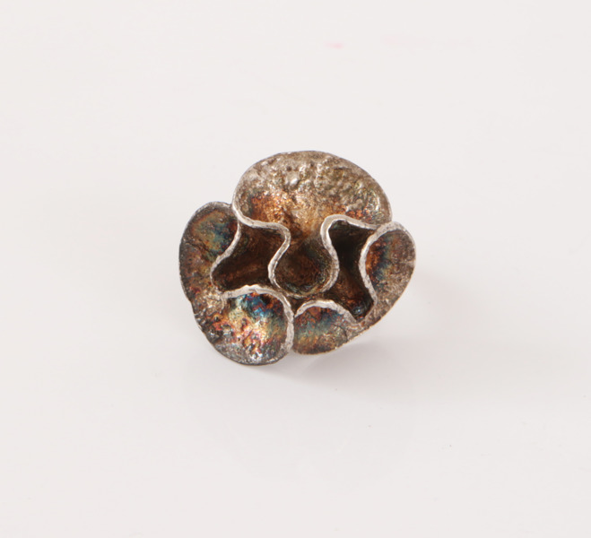 Ring i sterlingsilver, Theresia Hvorslev för MEMA, 1974