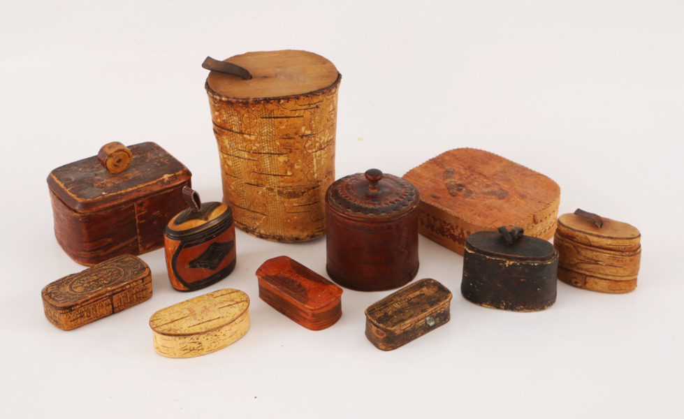 Burkar 11 delar, 18/1900-tal