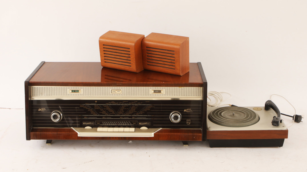 Ljudutrustning 4 delar, 1950/60-tal