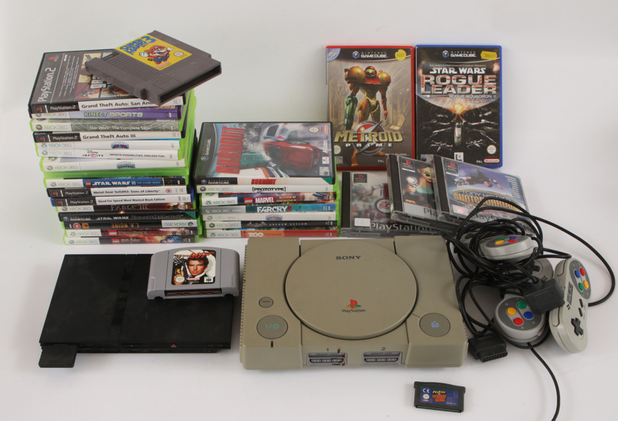 Parti TV-spel och konsoler