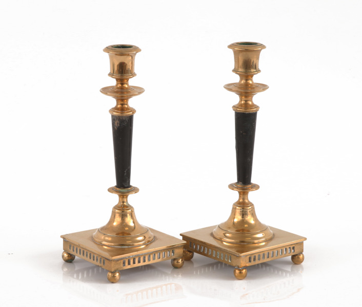 Ljusstakar ett par, Skultuna, no.166