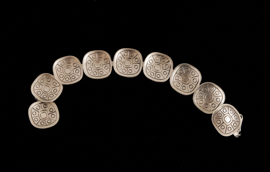 Armband i silver, Ateljé Borgila, Stockholm, 1958