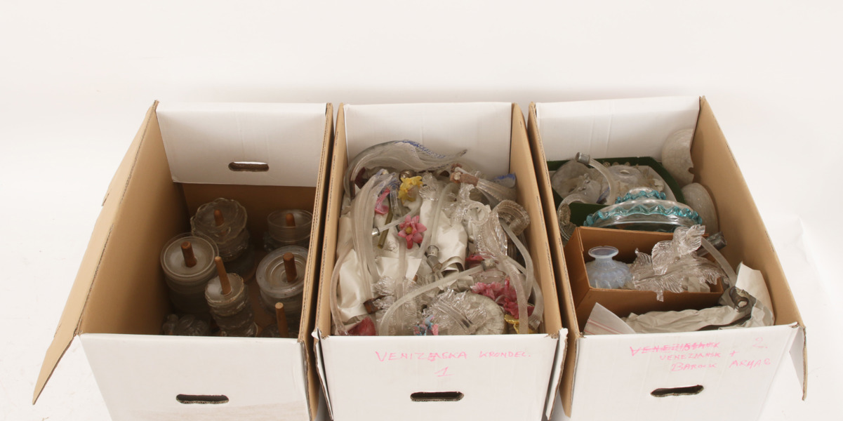 Parti delar till takkronor