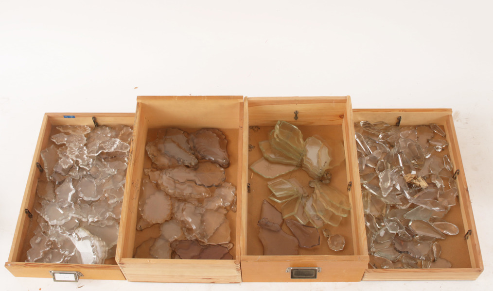 Parti prismor, mestadels i rokokostil