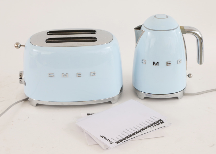 Brödrost samt vattenkokare, SMEG
