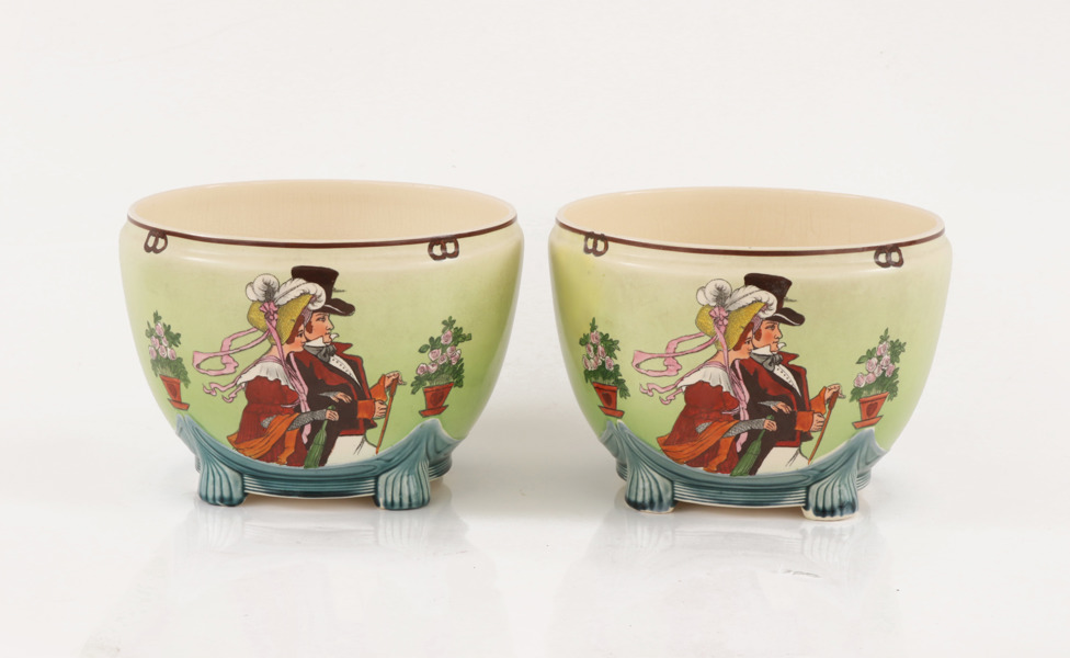 Ytterfoder ett par, Villeroy & Boch, 1900-talets början