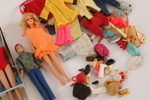 Dockor 3st, "Barbie" samt "Ricky", Mattel, 1960-tal