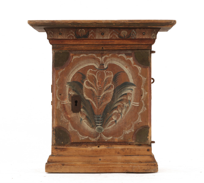 Väggskåp, allmoge, Dalarna, 1700-talets slut