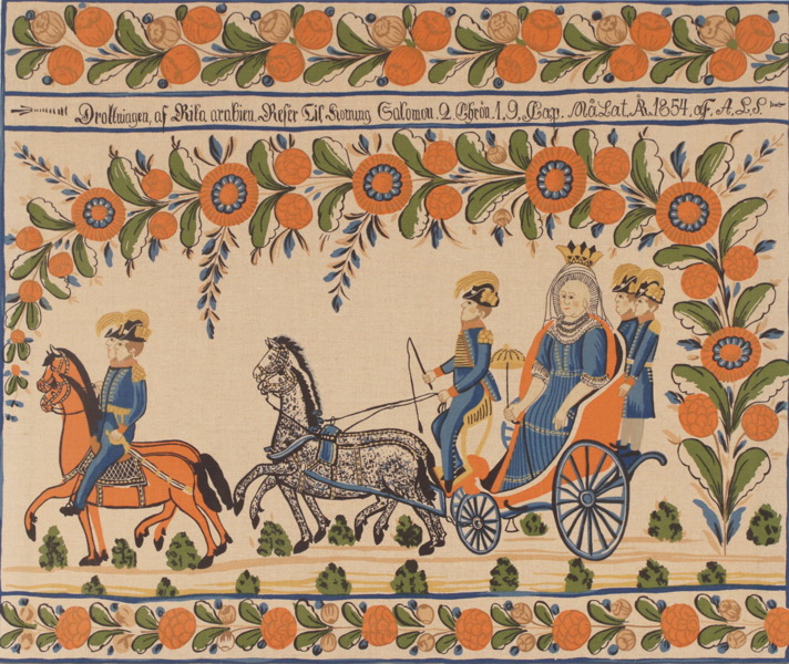 Textilt handtryck, Jobs, Leksand