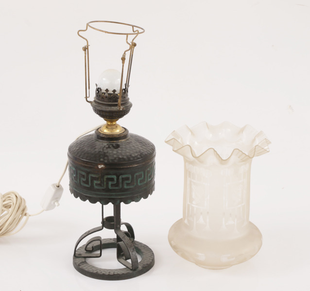 Bordslampa, jugend, tidigt 1900-tal