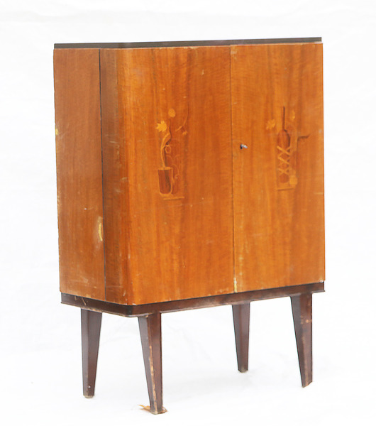 Barskåp, Mjölby Intarsia, 1930-tal