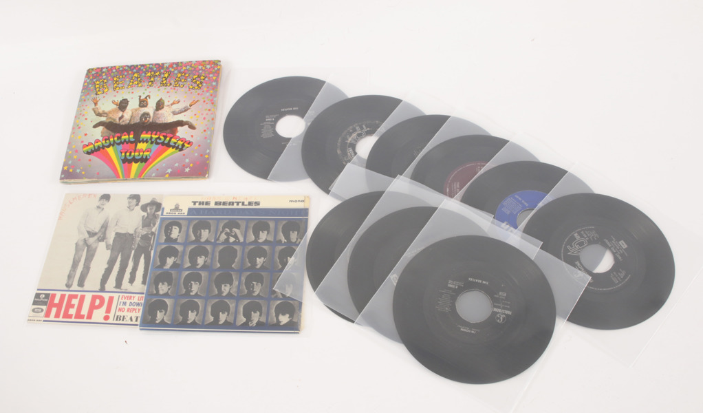 EP-skivor och singlar, The Beatles