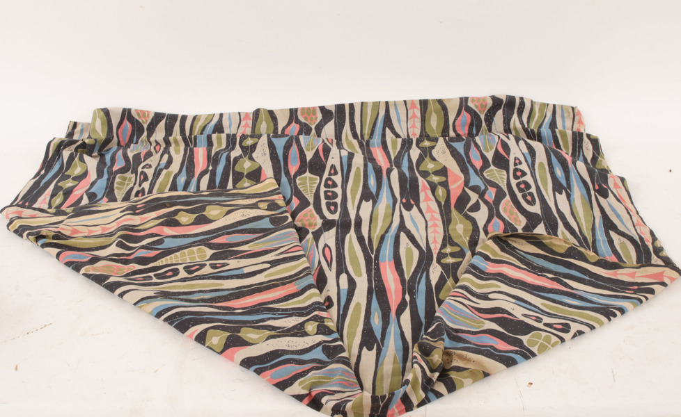 Textil, "Bulbous", Stig Lindberg för NK:s Textilkammare, 1950/60-tal
